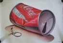1981 Coke Can Tom Lidell Scandecor 68x98 G-  2x (Small)